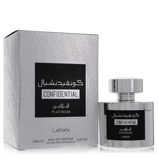 Shop Lattafa Confidential Platinum Eau De Parfum Spray (Unisex) By Lattafa Now On Klozey Store - Trendy U.S. Premium Women Apparel & Accessories And Be Up-To-Fashion!