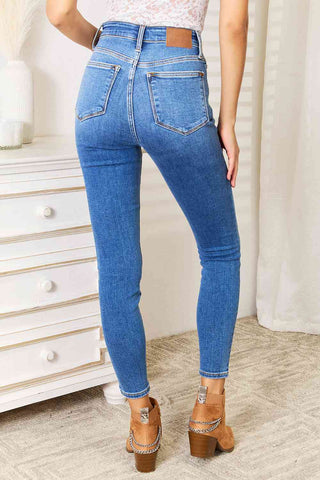 Shop Judy Blue Full Size High Waist Skinny Jeans Now On Klozey Store - Trendy U.S. Premium Women Apparel & Accessories And Be Up-To-Fashion!