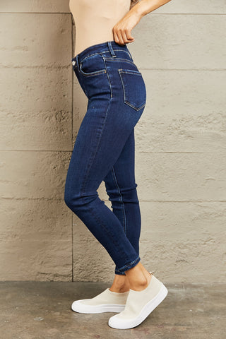 Shop BAYEAS Mid Rise Slim Jeans Now On Klozey Store - Trendy U.S. Premium Women Apparel & Accessories And Be Up-To-Fashion!
