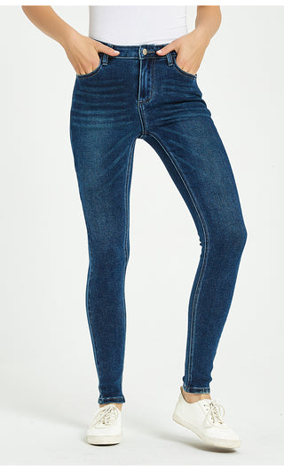 Shop Full Size Mid-Rise Waist Skinny Jeans Now On Klozey Store - Trendy U.S. Premium Women Apparel & Accessories And Be Up-To-Fashion!