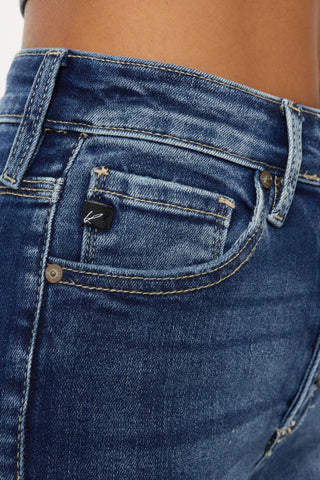Shop Kancan Full Size Cat's Whiskers Button Fly Denim Shorts Now On Klozey Store - Trendy U.S. Premium Women Apparel & Accessories And Be Up-To-Fashion!