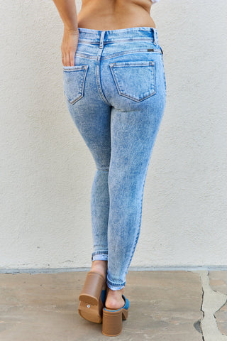 Shop Kancan Emma Full size High Rise Distressed Skinny Jeans Now On Klozey Store - Trendy U.S. Premium Women Apparel & Accessories And Be Up-To-Fashion!