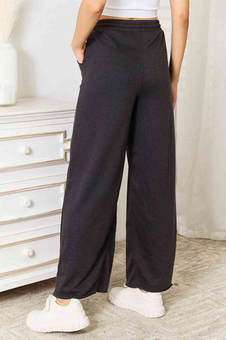 Shop Basic Bae Wide Leg Pocketed Pants Now On Klozey Store - Trendy U.S. Premium Women Apparel & Accessories And Be Up-To-Fashion!