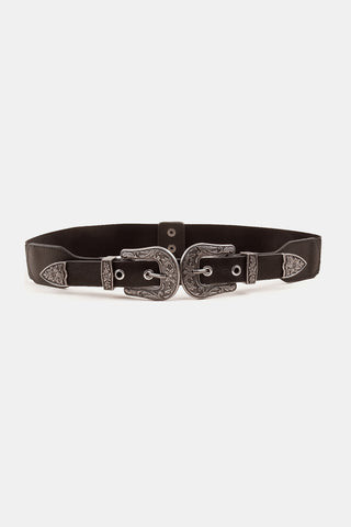 Shop Symmetrical Zinc Alloy Buckle PU Leather Belt Now On Klozey Store - Trendy U.S. Premium Women Apparel & Accessories And Be Up-To-Fashion!