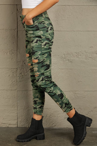 Shop Baeful Distressed Camouflage Jeans Now On Klozey Store - Trendy U.S. Premium Women Apparel & Accessories And Be Up-To-Fashion!