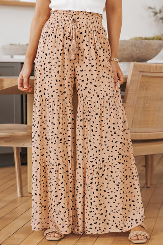 Shop Printed Wide Tiered Pants Now On Klozey Store - Trendy U.S. Premium Women Apparel & Accessories And Be Up-To-Fashion!