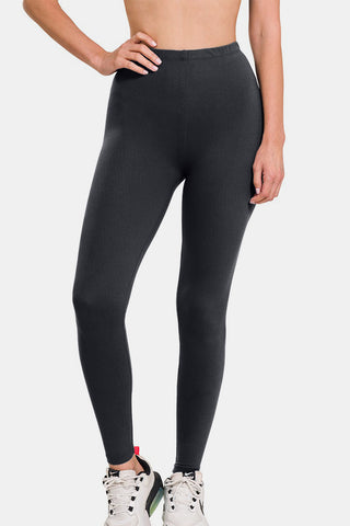 Shop Zenana Premium Microfiber High Waist Leggings Now On Klozey Store - Trendy U.S. Premium Women Apparel & Accessories And Be Up-To-Fashion!
