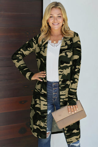Shop Double Take Printed Open Front Longline Cardigan Now On Klozey Store - Trendy U.S. Premium Women Apparel & Accessories And Be Up-To-Fashion!