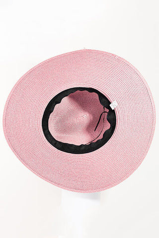 Shop Fame Straw Braided Rope Strap Fedora Hat Now On Klozey Store - Trendy U.S. Premium Women Apparel & Accessories And Be Up-To-Fashion!