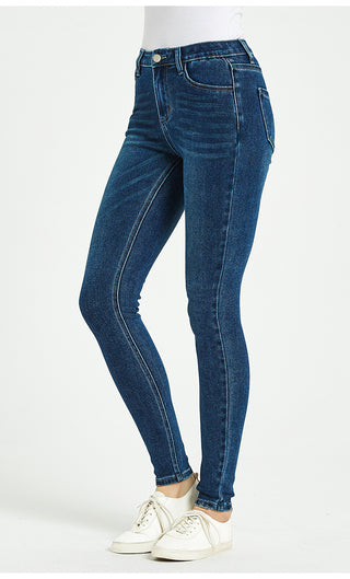 Shop Full Size Mid-Rise Waist Skinny Jeans Now On Klozey Store - Trendy U.S. Premium Women Apparel & Accessories And Be Up-To-Fashion!