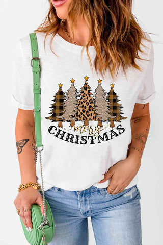 Shop MERRY CHRISTMAS Graphic T-Shirt Now On Klozey Store - Trendy U.S. Premium Women Apparel & Accessories And Be Up-To-Fashion!