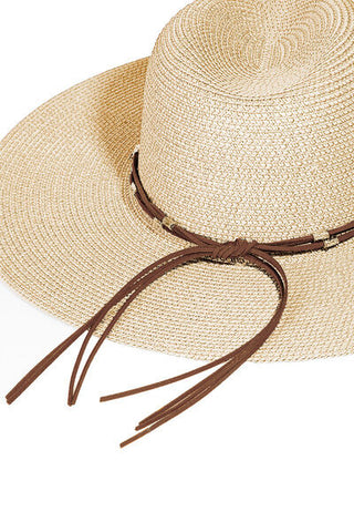 Shop Fame Rope Strap Wide Brim Weave Hat Now On Klozey Store - Trendy U.S. Premium Women Apparel & Accessories And Be Up-To-Fashion!