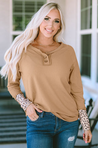 Shop Round Neck Ribbed Long Sleeve T-Shirt Now On Klozey Store - Trendy U.S. Premium Women Apparel & Accessories And Be Up-To-Fashion!