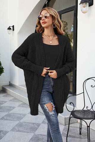 Shop Open Front Dolman Sleeve Cardigan Now On Klozey Store - Trendy U.S. Premium Women Apparel & Accessories And Be Up-To-Fashion!