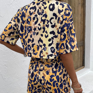 Shop Printed Half Sleeve Top and Shorts Set Now On Klozey Store - Trendy U.S. Premium Women Apparel & Accessories And Be Up-To-Fashion!