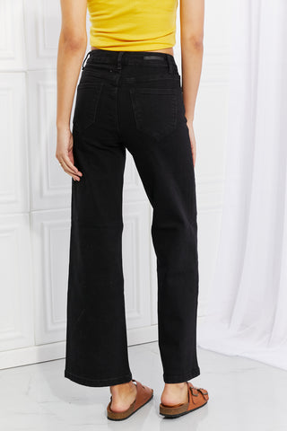 Shop RISEN Amanda Midrise Wide Leg Jeans Now On Klozey Store - Trendy U.S. Premium Women Apparel & Accessories And Be Up-To-Fashion!