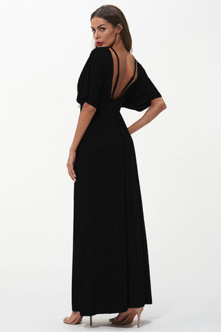 Shop Strappy Neck Maxi Dress Now On Klozey Store - Trendy U.S. Premium Women Apparel & Accessories And Be Up-To-Fashion!