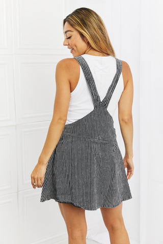 Shop White Birch To The Park Full Size Overall Dress in Black Now On Klozey Store - Trendy U.S. Premium Women Apparel & Accessories And Be Up-To-Fashion!