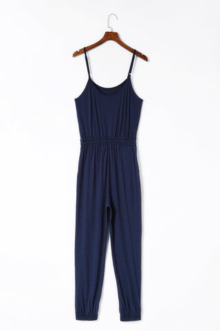 Shop Spaghetti Strap Jumpsuit with Pockets Now On Klozey Store - Trendy U.S. Premium Women Apparel & Accessories And Be Up-To-Fashion!