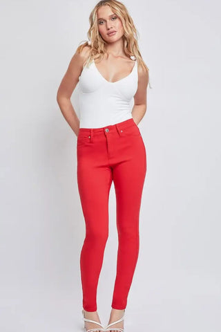 Shop YMI Jeanswear Full Size Hyperstretch Mid-Rise Skinny Jeans Now On Klozey Store - Trendy U.S. Premium Women Apparel & Accessories And Be Up-To-Fashion!