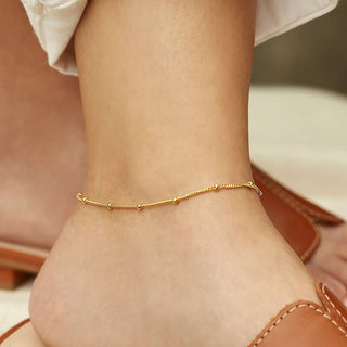 Shop Stainless Steel Bead Anklet Now On Klozey Store - Trendy U.S. Premium Women Apparel & Accessories And Be Up-To-Fashion!