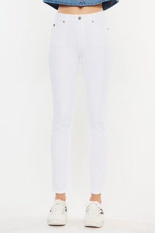 Shop Kancan High Rise Ankle Skinny Jeans Now On Klozey Store - Trendy U.S. Premium Women Apparel & Accessories And Be Up-To-Fashion!