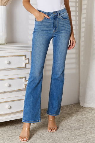Shop Judy Blue Full Size Bootcut Jeans with Pockets Now On Klozey Store - Trendy U.S. Premium Women Apparel & Accessories And Be Up-To-Fashion!