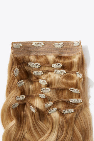 Shop 18''140g #10 Natural Straight Clip-in Hair Extensions Human Hair Now On Klozey Store - Trendy U.S. Premium Women Apparel & Accessories And Be Up-To-Fashion!