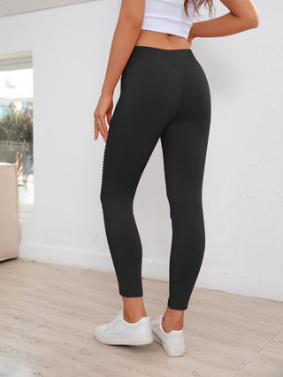 Shop Ribbed Detail Leggings Now On Klozey Store - Trendy U.S. Premium Women Apparel & Accessories And Be Up-To-Fashion!