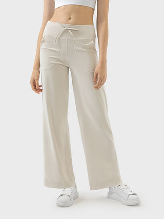 Shop Drawstring Active Pants with Pockets Now On Klozey Store - Trendy U.S. Premium Women Apparel & Accessories And Be Up-To-Fashion!