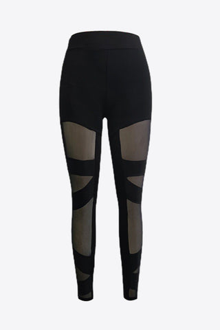 Shop Spliced Mesh Leggings Now On Klozey Store - U.S. Fashion And Be Up-To-Fashion!