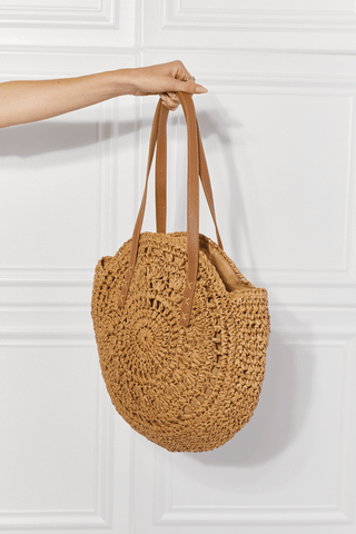 Shop Justin Taylor C'est La Vie Crochet Handbag in Caramel Now On Klozey Store - Trendy U.S. Premium Women Apparel & Accessories And Be Up-To-Fashion!