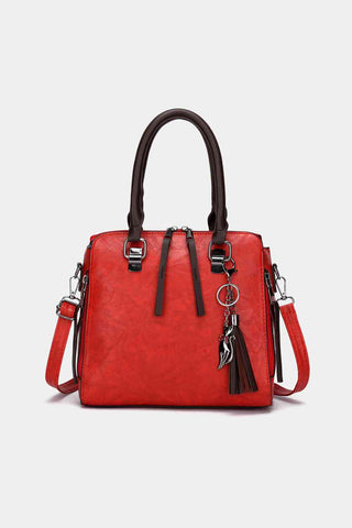 Shop 4-Piece PU Leather Bag Set Now On Klozey Store - Trendy U.S. Premium Women Apparel & Accessories And Be Up-To-Fashion!