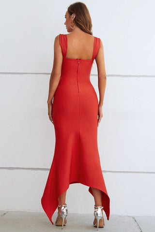 Shop Ruched Sweetheart Neck Hem Detail Dress Now On Klozey Store - U.S. Fashion And Be Up-To-Fashion!