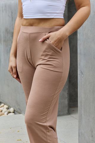Shop e.Luna Look Again Straight Leg Pants Now On Klozey Store - Trendy U.S. Premium Women Apparel & Accessories And Be Up-To-Fashion!