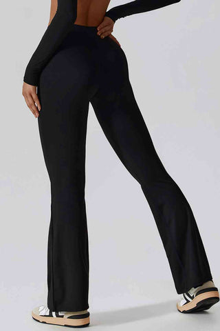 Shop Slim Fit High Waist Long Sports Pants Now On Klozey Store - Trendy U.S. Premium Women Apparel & Accessories And Be Up-To-Fashion!