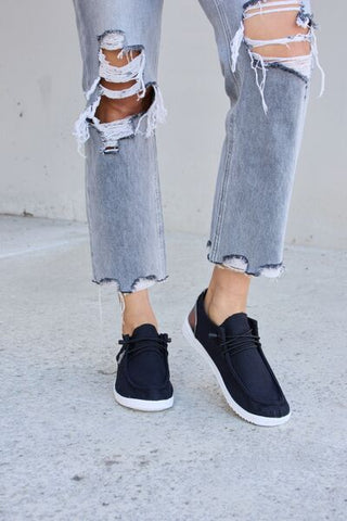 Shop Forever Link Star Lace-Up Flat Sneakers Now On Klozey Store - Trendy U.S. Premium Women Apparel & Accessories And Be Up-To-Fashion!