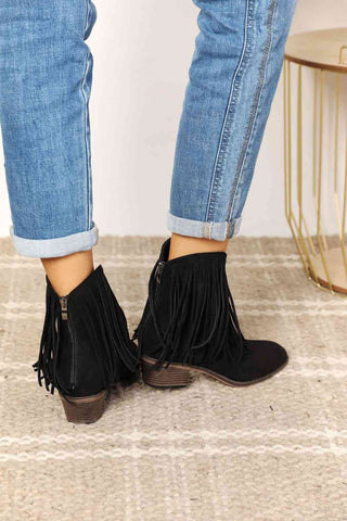 Shop Legend Women's Fringe Cowboy Western Ankle Boots Now On Klozey Store - Trendy U.S. Premium Women Apparel & Accessories And Be Up-To-Fashion!