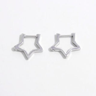 Shop 925 Sterling Silver Inlaid Zircon Star Earrings Now On Klozey Store - Trendy U.S. Premium Women Apparel & Accessories And Be Up-To-Fashion!