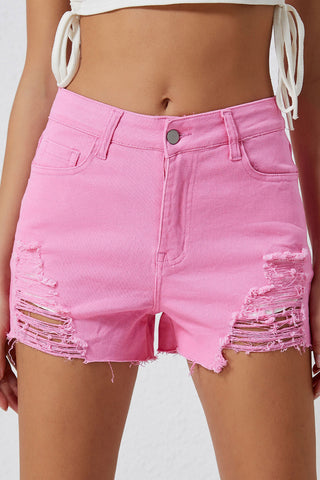 Shop Distressed Denim Shorts Now On Klozey Store - U.S. Fashion And Be Up-To-Fashion!