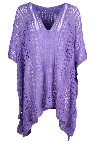Shop Cutout V-Neck Cover-Up with Tassel Now On Klozey Store - Trendy U.S. Premium Women Apparel & Accessories And Be Up-To-Fashion!