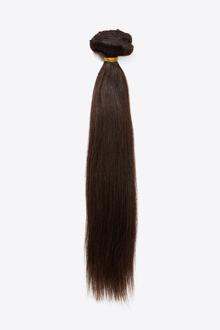 Shop 18" 200g #2 Natural Clip-in Hair Extension Human Hair Now On Klozey Store - Trendy U.S. Premium Women Apparel & Accessories And Be Up-To-Fashion!