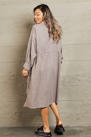 Shop Petal Dew Hold Me Close Button Down Dress Now On Klozey Store - Trendy U.S. Premium Women Apparel & Accessories And Be Up-To-Fashion!