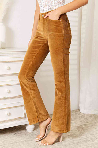 Shop Judy Blue Full Size Mid Rise Corduroy Pants Now On Klozey Store - U.S. Fashion And Be Up-To-Fashion!