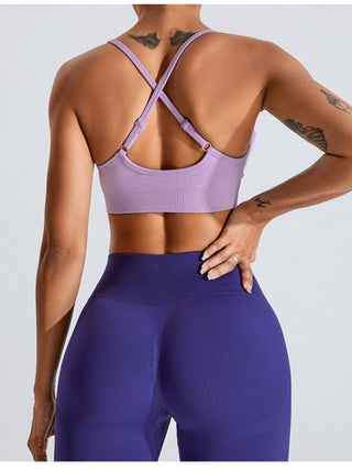 Shop Ruched Crisscross Active Bra Now On Klozey Store - Trendy U.S. Premium Women Apparel & Accessories And Be Up-To-Fashion!