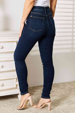 Shop Judy Blue Full Size Skinny Jeans with Pockets Now On Klozey Store - Trendy U.S. Premium Women Apparel & Accessories And Be Up-To-Fashion!