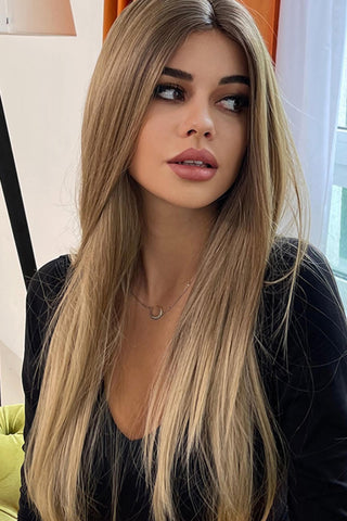 Shop 13*2" Long Straight Lace Front Synthetic Wigs 26" Long 150% Density Now On Klozey Store - Trendy U.S. Premium Women Apparel & Accessories And Be Up-To-Fashion!