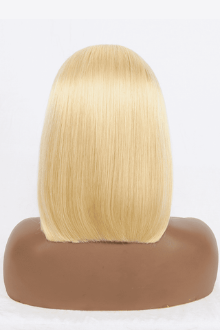 Shop 12" 160g #613 Lace Front Wigs Human Hair 150% Density Now On Klozey Store - Trendy U.S. Premium Women Apparel & Accessories And Be Up-To-Fashion!