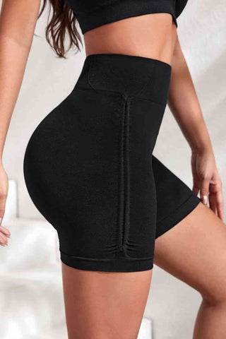 Shop Slim Fit High Waistband Active Shorts Now On Klozey Store - Trendy U.S. Premium Women Apparel & Accessories And Be Up-To-Fashion!