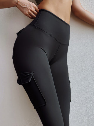 Shop High Waist Active Pants with Pockets Now On Klozey Store - Trendy U.S. Premium Women Apparel & Accessories And Be Up-To-Fashion!